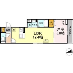 仮）D-room弁天3丁目　Bの物件間取画像